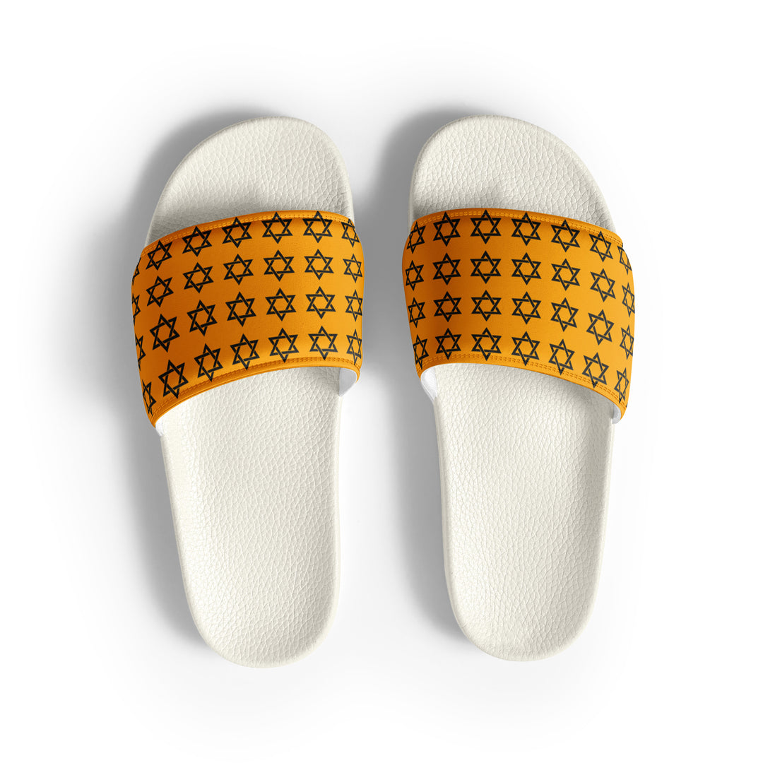 Men’s slides | Magen David Orange