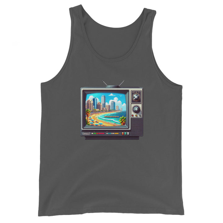 Men's Tank Top | 16Bit Tel Aviv Beach