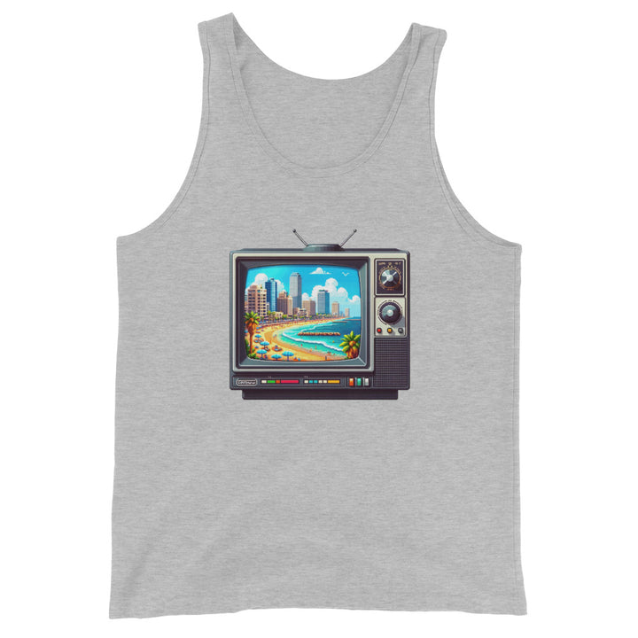Men's Tank Top | 16Bit Tel Aviv Beach