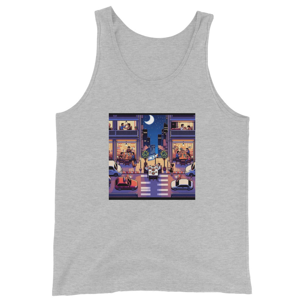 Men's Tank Top | TLV Nightlife 16 Bit