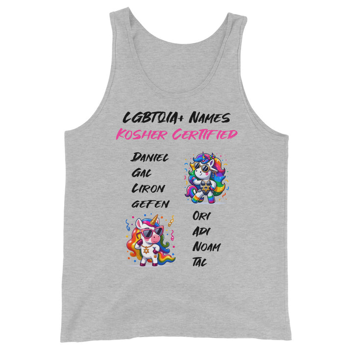 Men's Tank Top | Kosher Certified Names