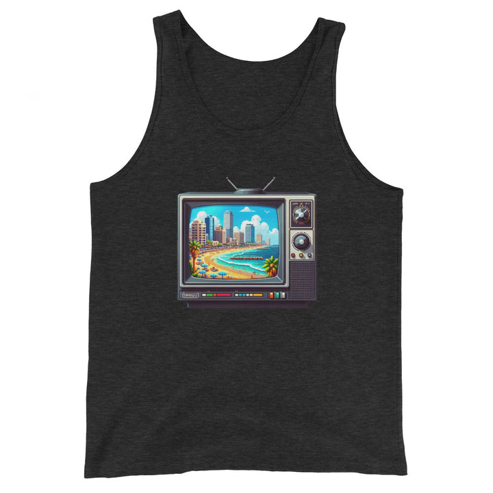 Men's Tank Top | 16Bit Tel Aviv Beach