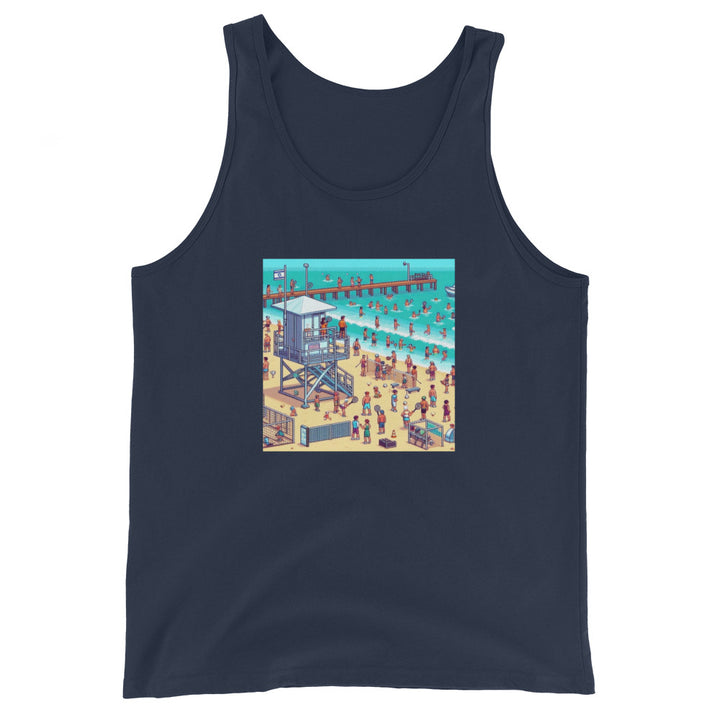 Men's Tank Top | TLV Frishman Beach 16 Bit