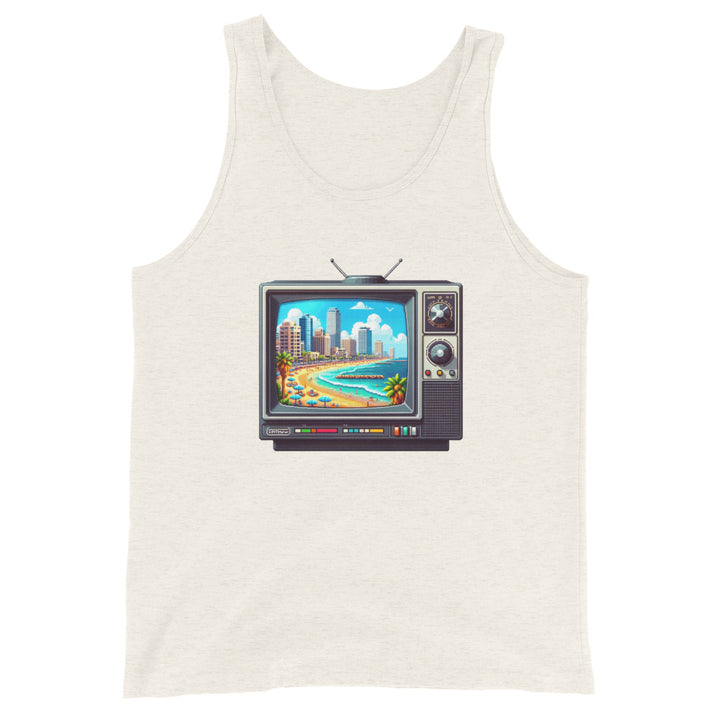 Men's Tank Top | 16Bit Tel Aviv Beach