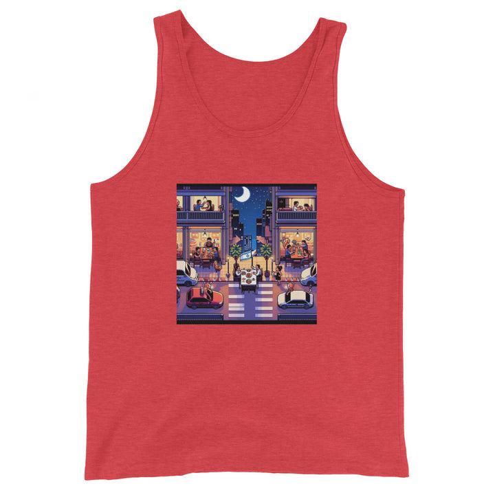 Men's Tank Top | TLV Nightlife 16 Bit