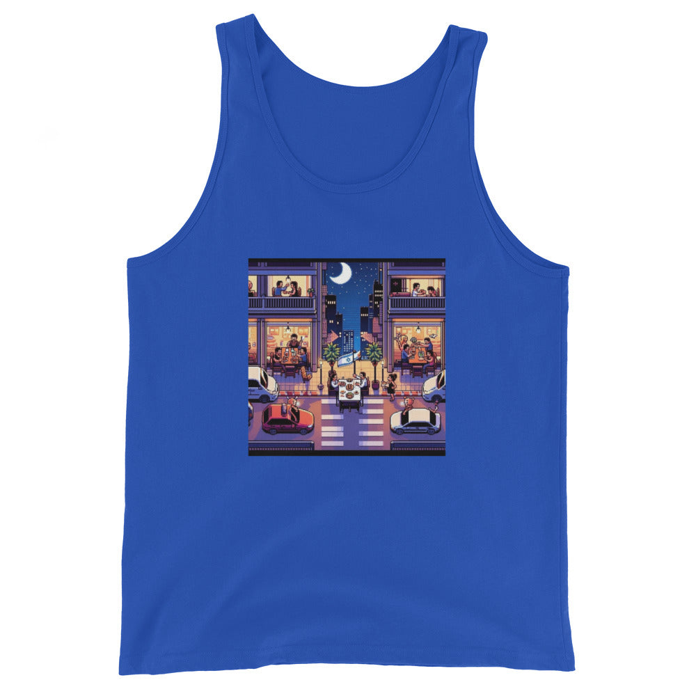 Men's Tank Top | TLV Nightlife 16 Bit