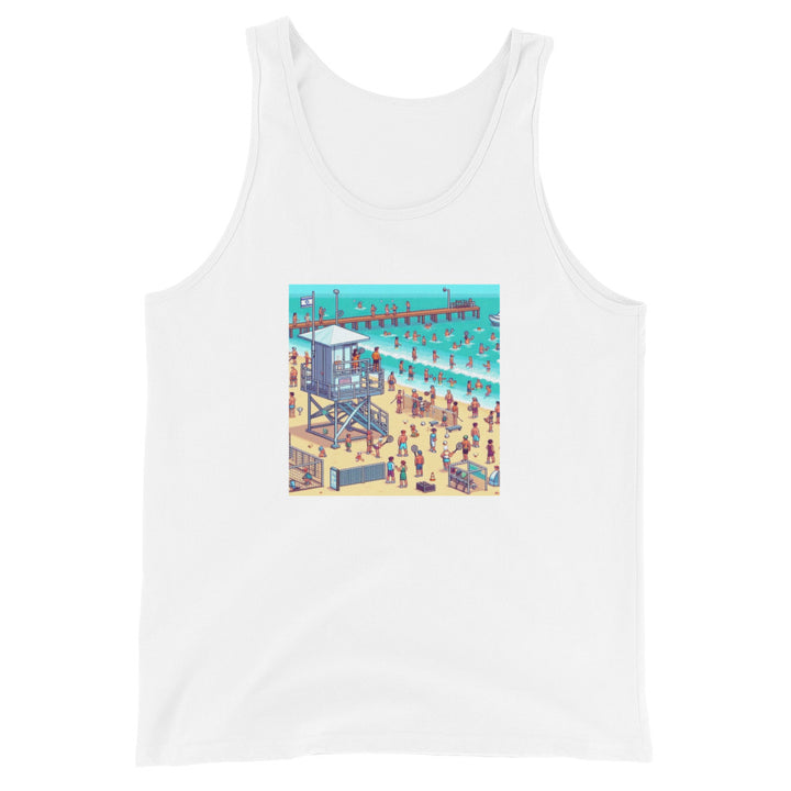 Men's Tank Top | TLV Frishman Beach 16 Bit
