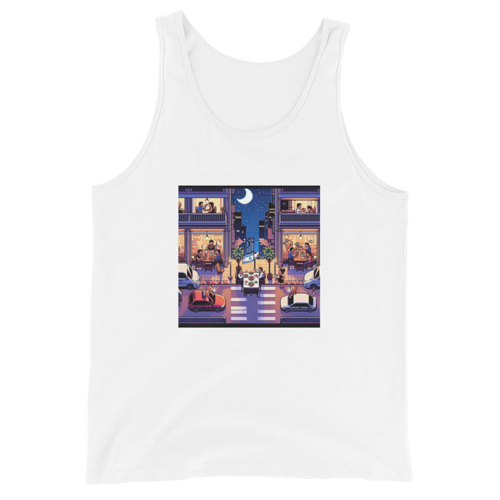 Men's Tank Top | TLV Nightlife 16 Bit