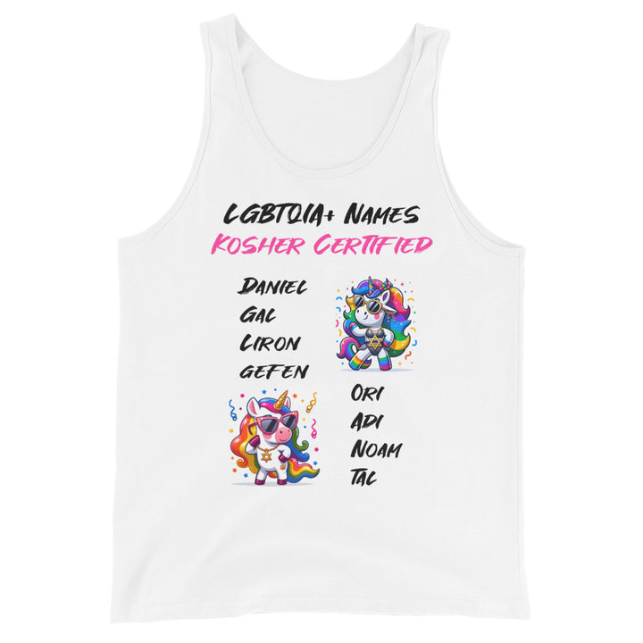 Men's Tank Top | Kosher Certified Names