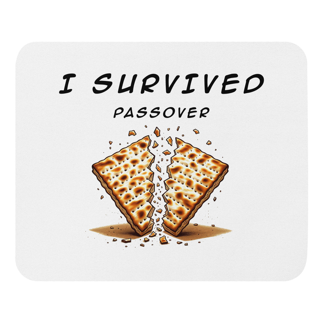 Passover Jewish pride mouse pad - front view