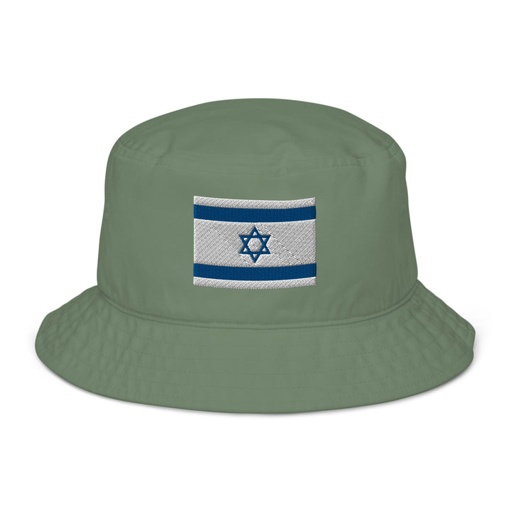 Organic Bucket Hat | Israel Flag