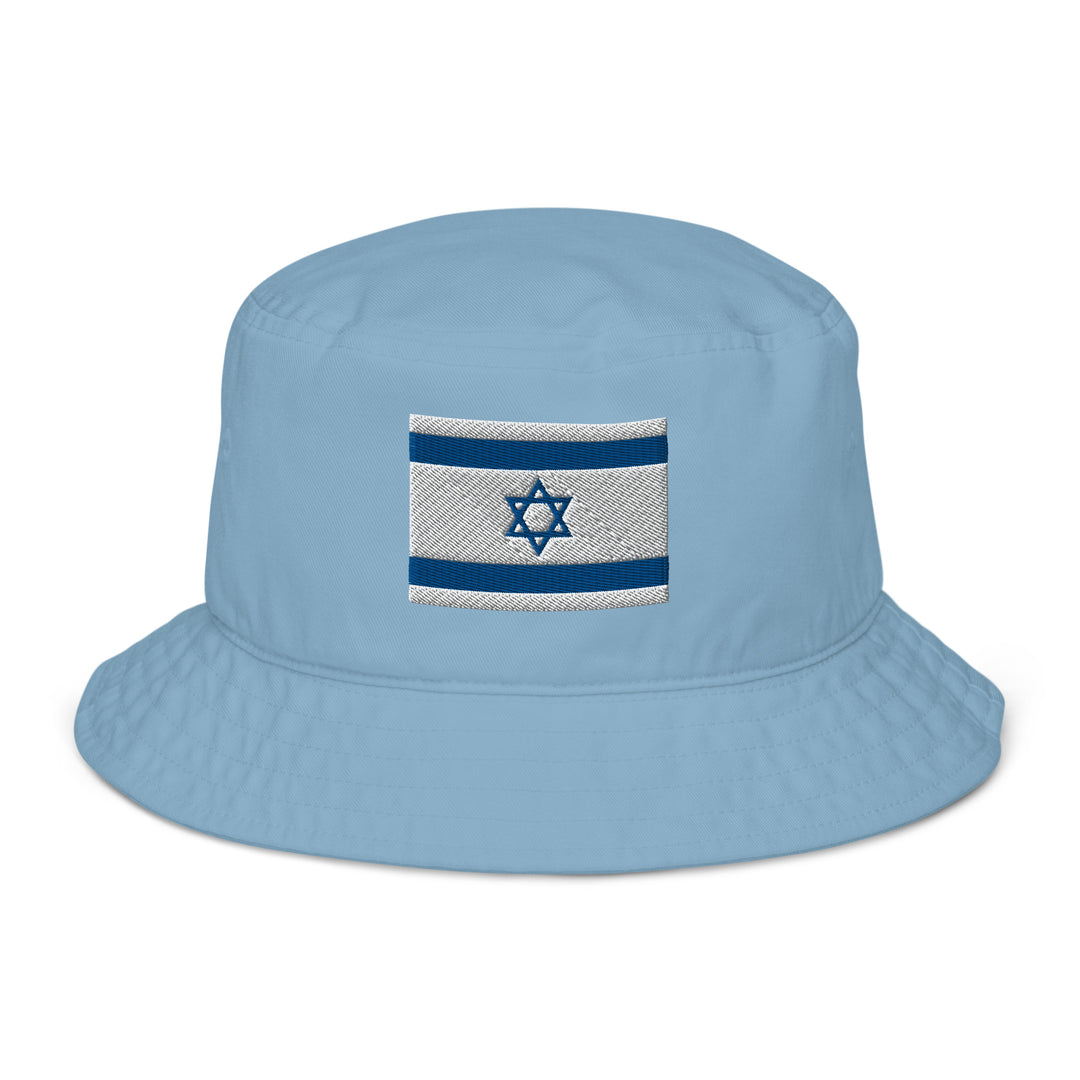 Organic Bucket Hat | Israel Flag
