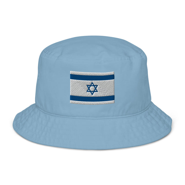 Organic Bucket Hat | Israel Flag