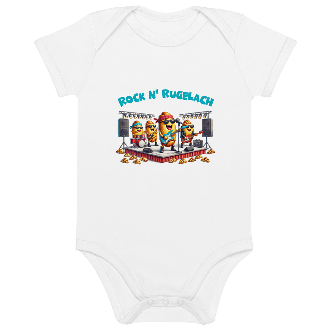 Organic Cotton Baby Bodysuit | Rock n' Rugelach