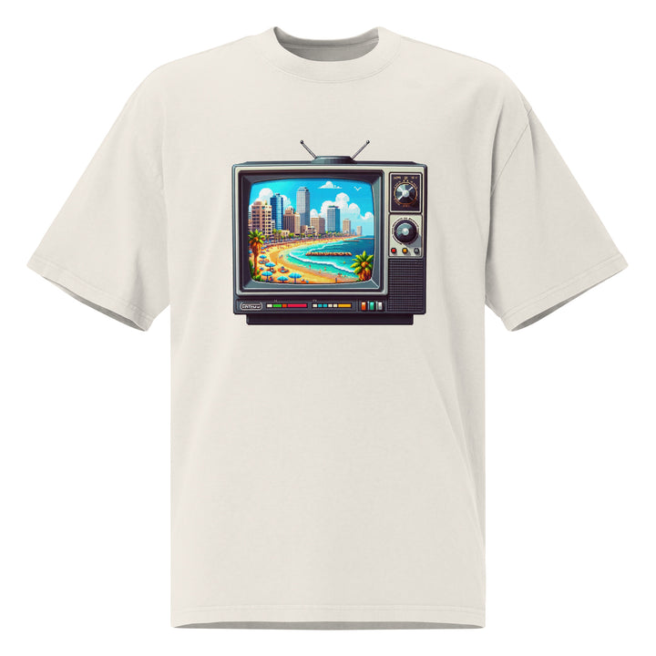 Oversized T-Shirt | 16Bit Tel Aviv Beach