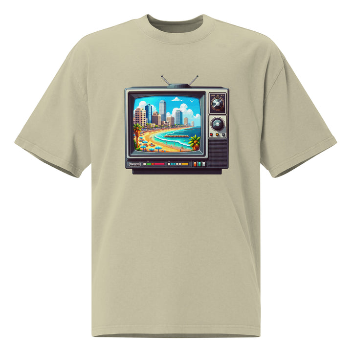 Oversized T-Shirt | 16Bit Tel Aviv Beach