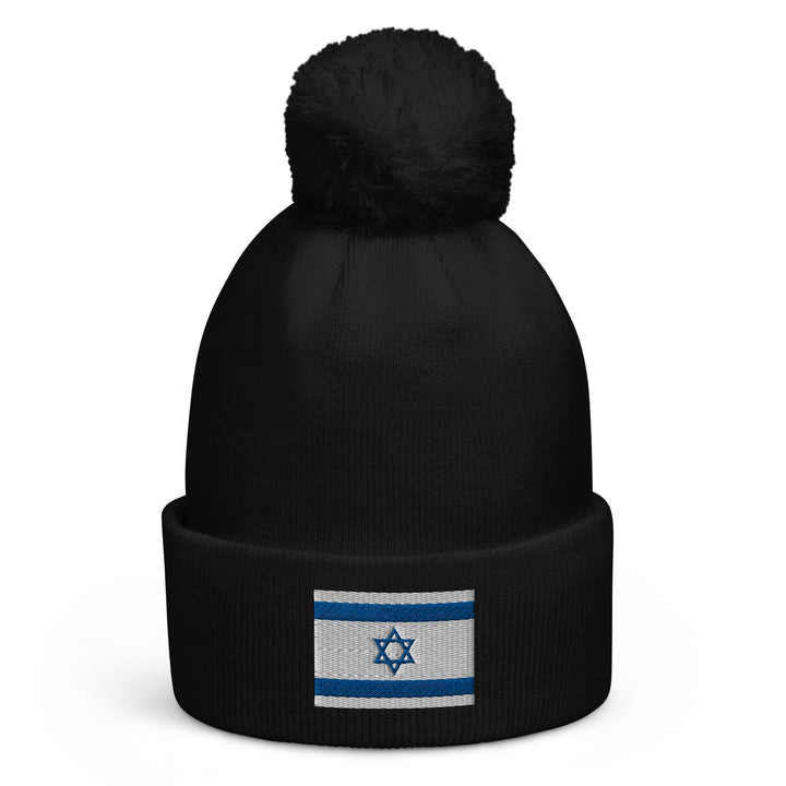 Pom Pom Beanie | Israel Flag