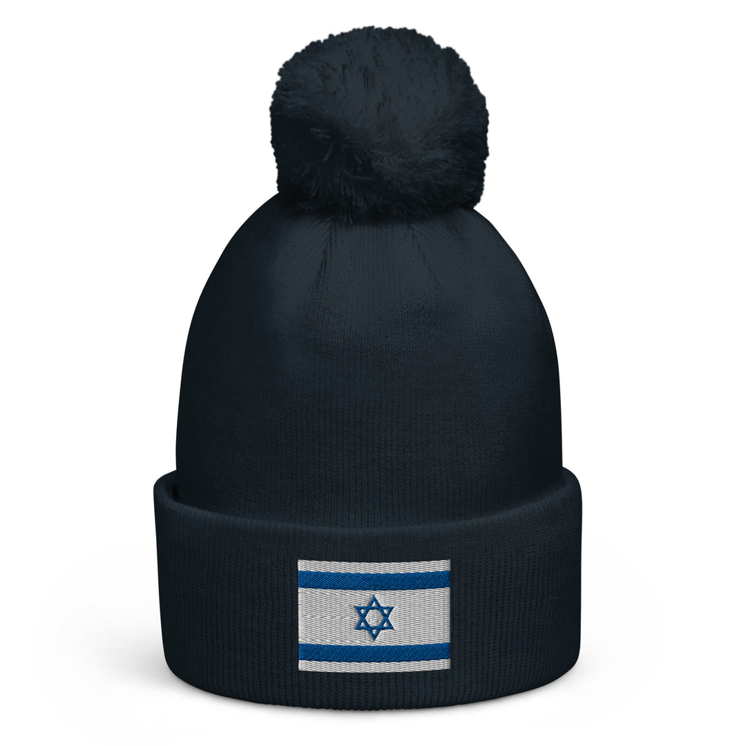 Pom Pom Beanie | Israel Flag