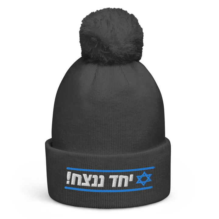 Pom Pom Beanie | Together We Will Win | יחד ננצח