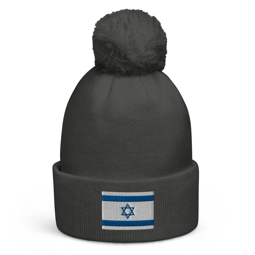 Pom Pom Beanie | Israel Flag