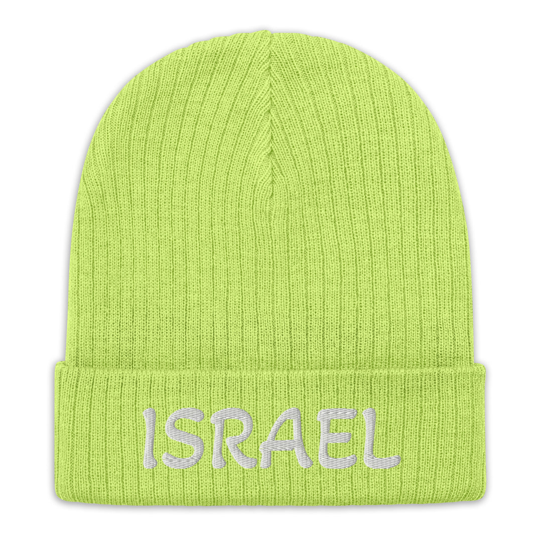 Ribbed Knit Beanie | Israel