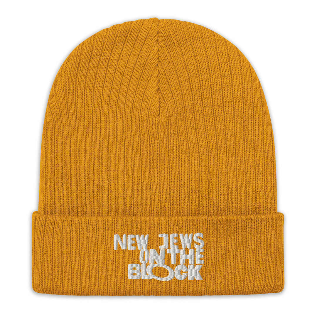Ribbed Knit Beanie | New Jews on the Block