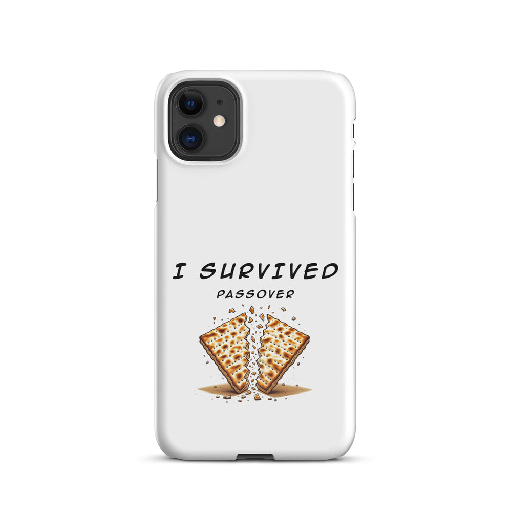 Passover Jewish pride snap phone case for iPhone 11, glossy finish - front view