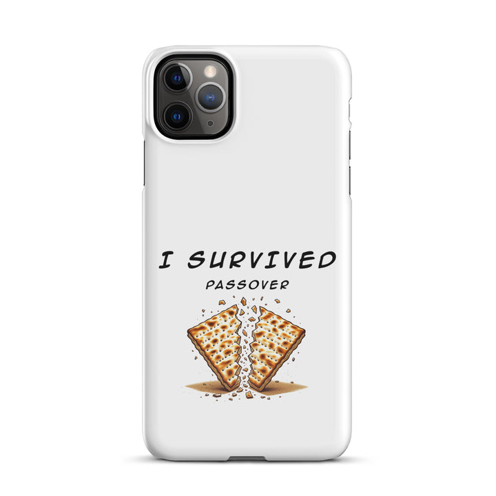 Passover Jewish pride snap phone case for iPhone 11 Pro Max, glossy finish - front view