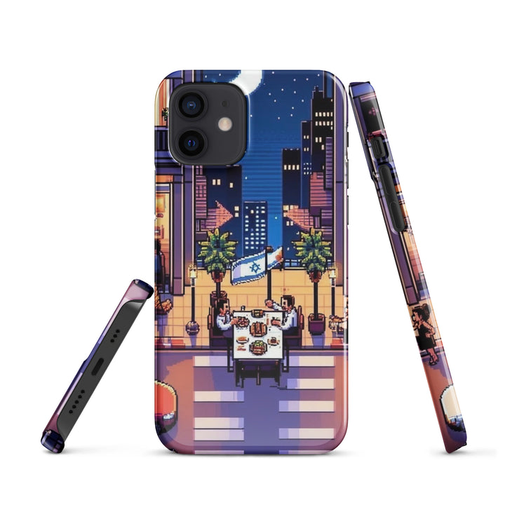 Snap Case for iPhone® | TLV Nightlife 16 Bit