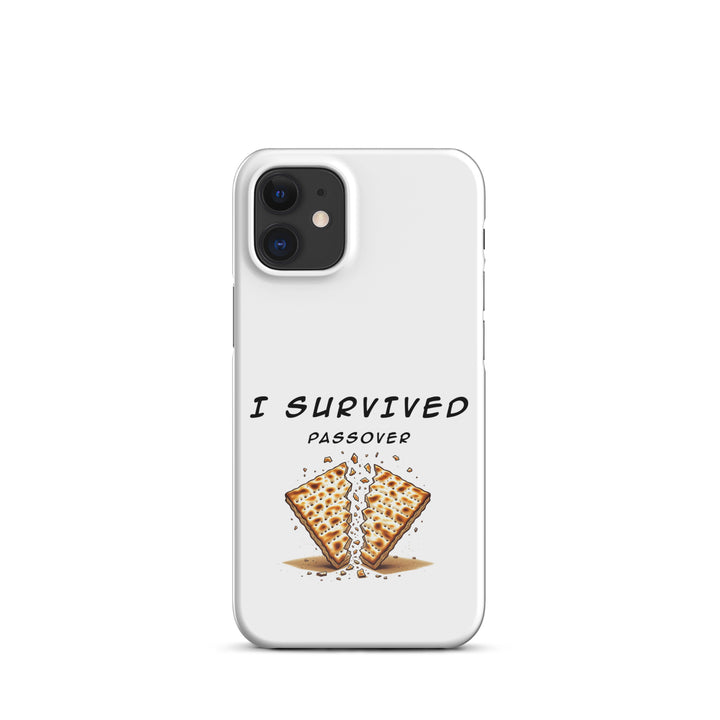 Passover Jewish pride snap phone case for iPhone 12 Mini, glossy finish - front view