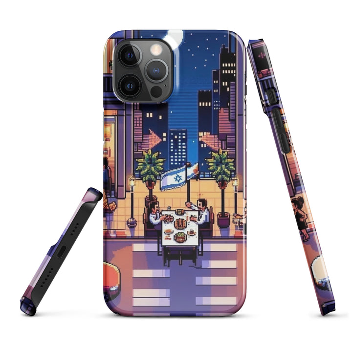 Snap Case for iPhone® | TLV Nightlife 16 Bit