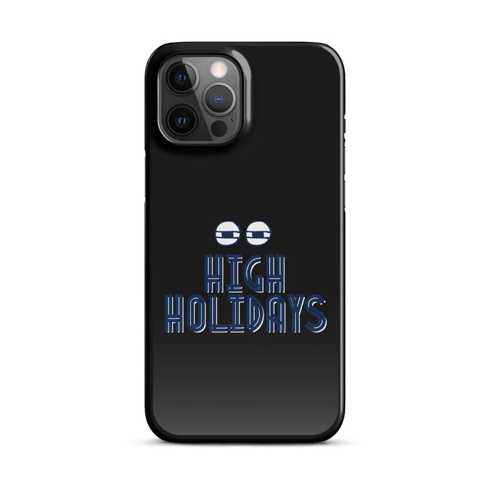 High Holidays Jewish pride snap phone case for iPhone 12 Pro Max, glossy finish - front view
