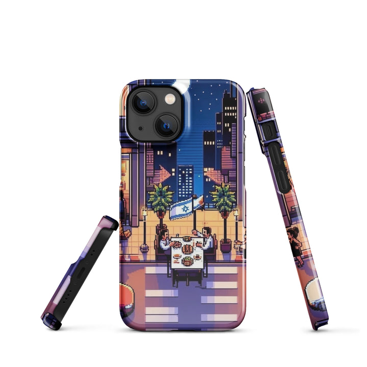 Snap Case for iPhone® | TLV Nightlife 16 Bit