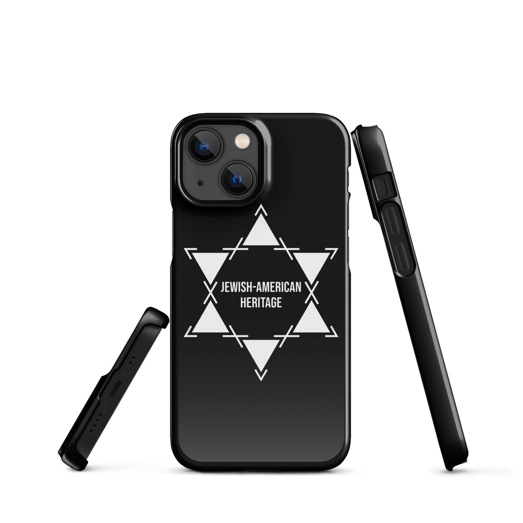 Jewish American Heritage Jewish pride snap case for iphone® in Glossy - detail view