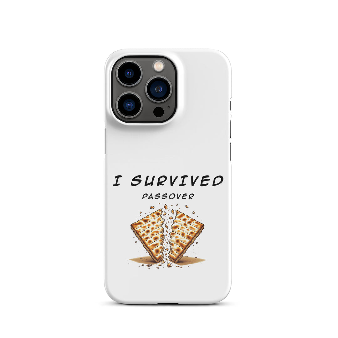 Passover Jewish pride snap phone case for iPhone 13 Pro, glossy finish - front view