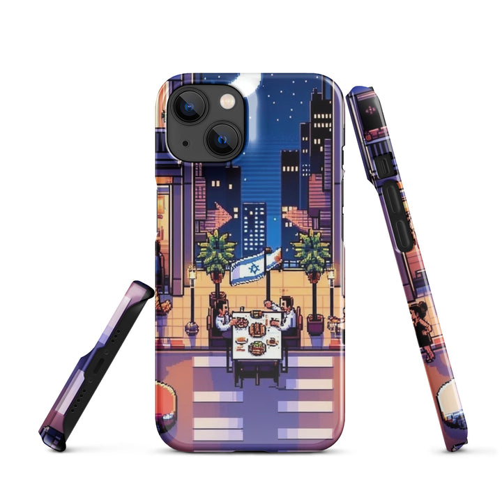 Snap Case for iPhone® | TLV Nightlife 16 Bit