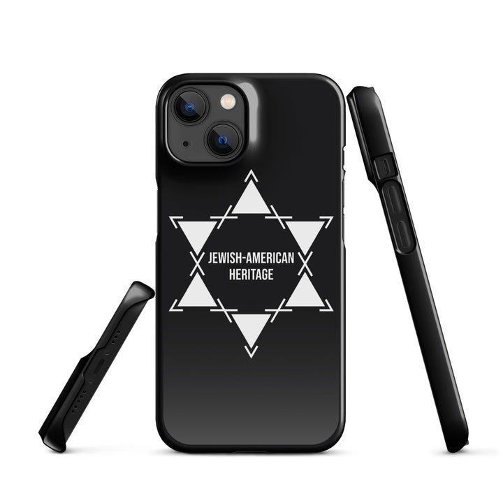 Jewish American Heritage Jewish pride snap case for iphone® in Glossy - detail view