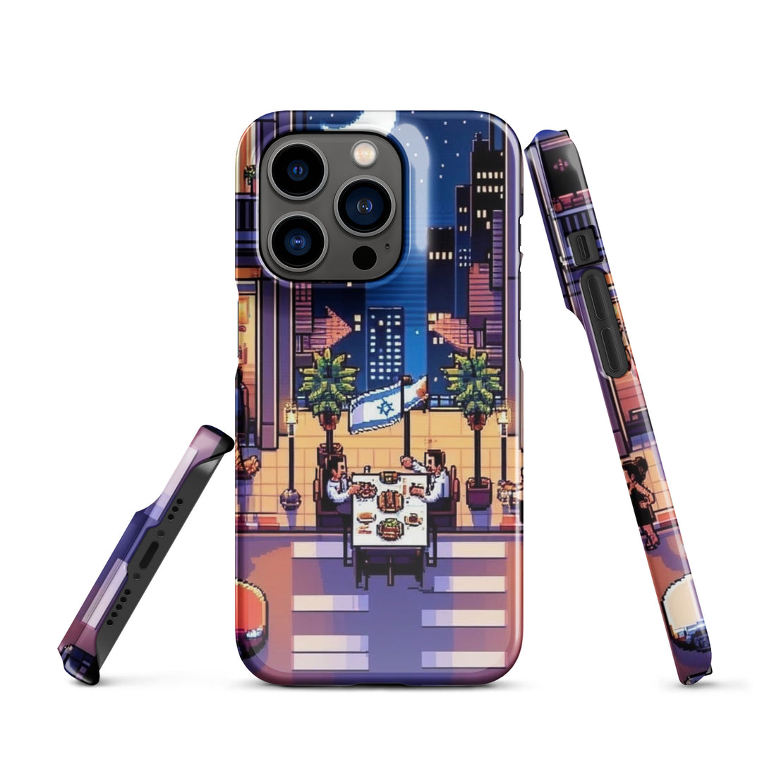Snap Case for iPhone® | TLV Nightlife 16 Bit