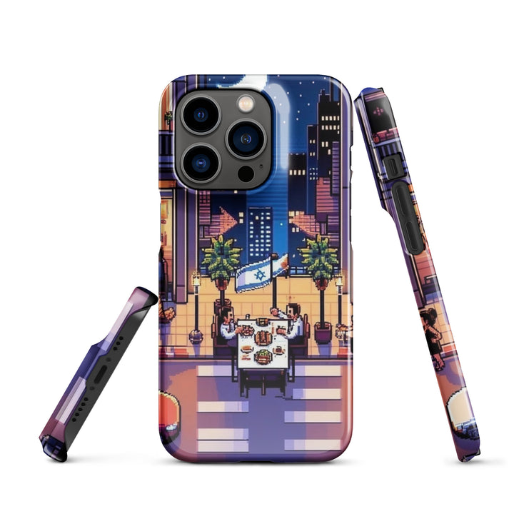 Snap Case for iPhone® | TLV Nightlife 16 Bit