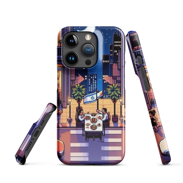 Snap Case for iPhone® | TLV Nightlife 16 Bit