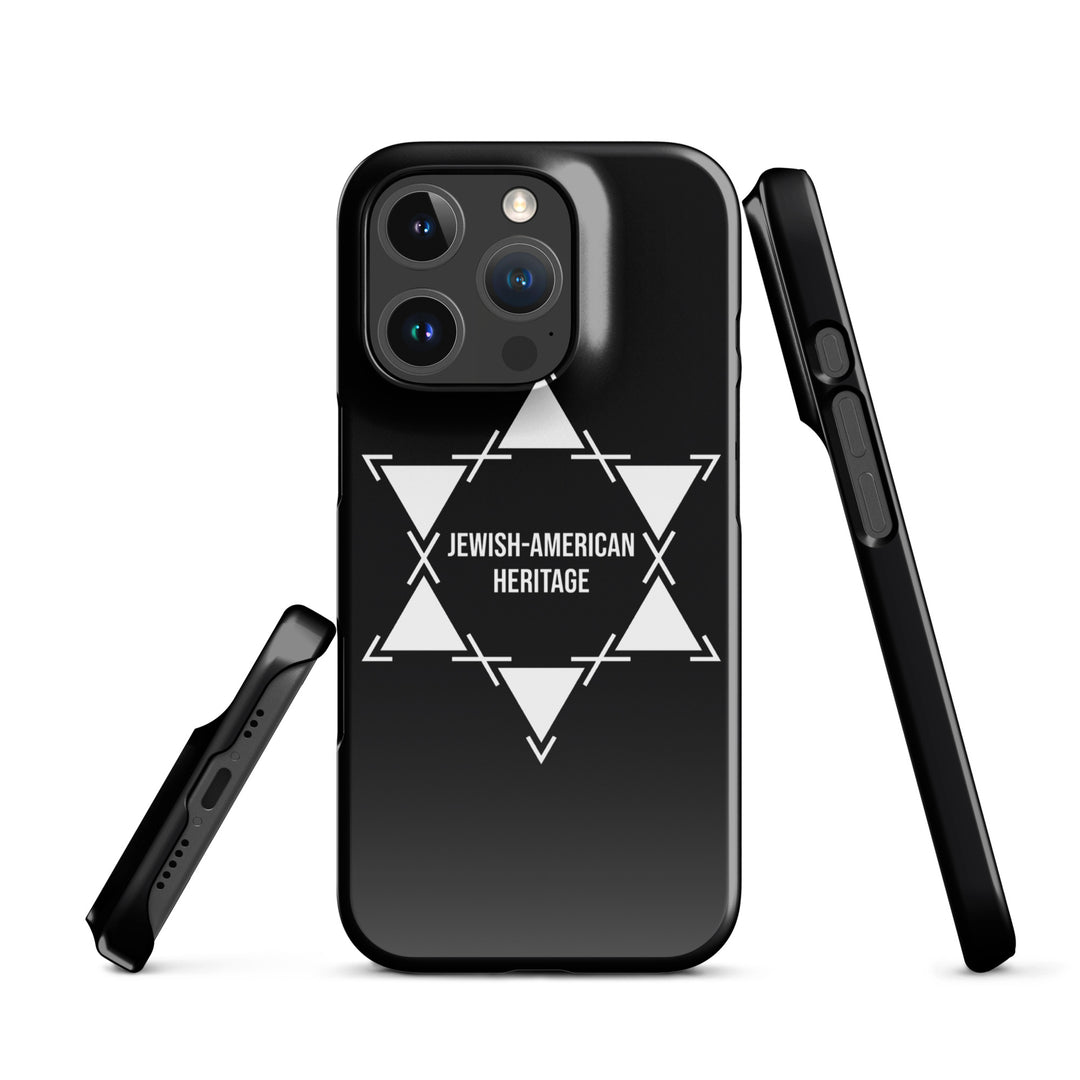 Jewish American Heritage Jewish pride snap case for iphone® in Glossy - detail view