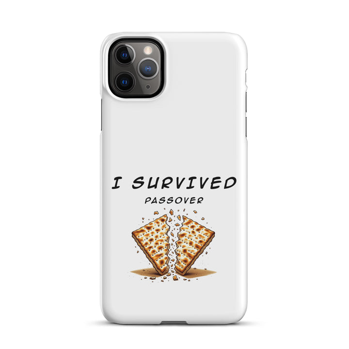 Passover Jewish pride snap phone case for iPhone 11 Pro Max, matte finish - front view