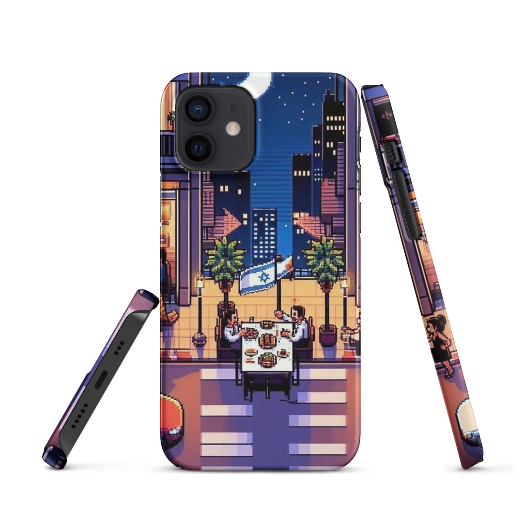 Snap Case for iPhone® | TLV Nightlife 16 Bit