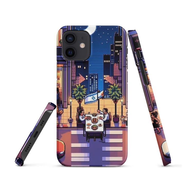 Snap Case for iPhone® | TLV Nightlife 16 Bit