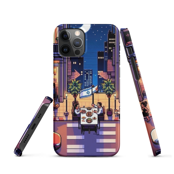 Snap Case for iPhone® | TLV Nightlife 16 Bit
