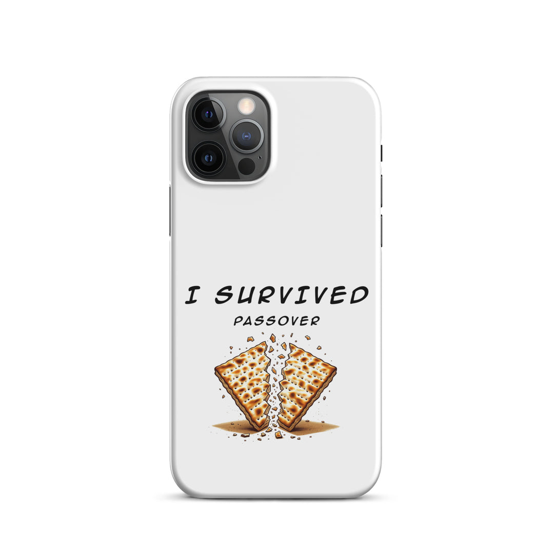 Passover Jewish pride snap phone case for iPhone 12 Pro, matte finish - front view