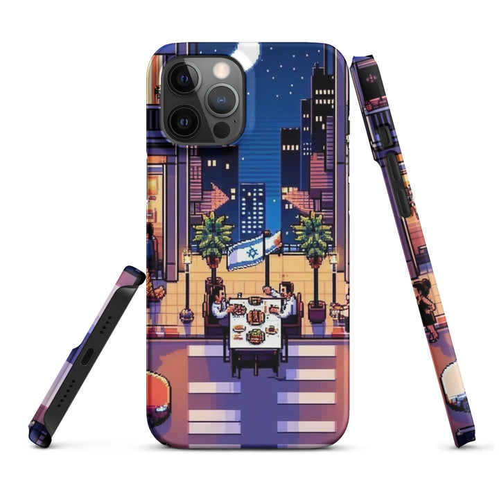 Snap Case for iPhone® | TLV Nightlife 16 Bit