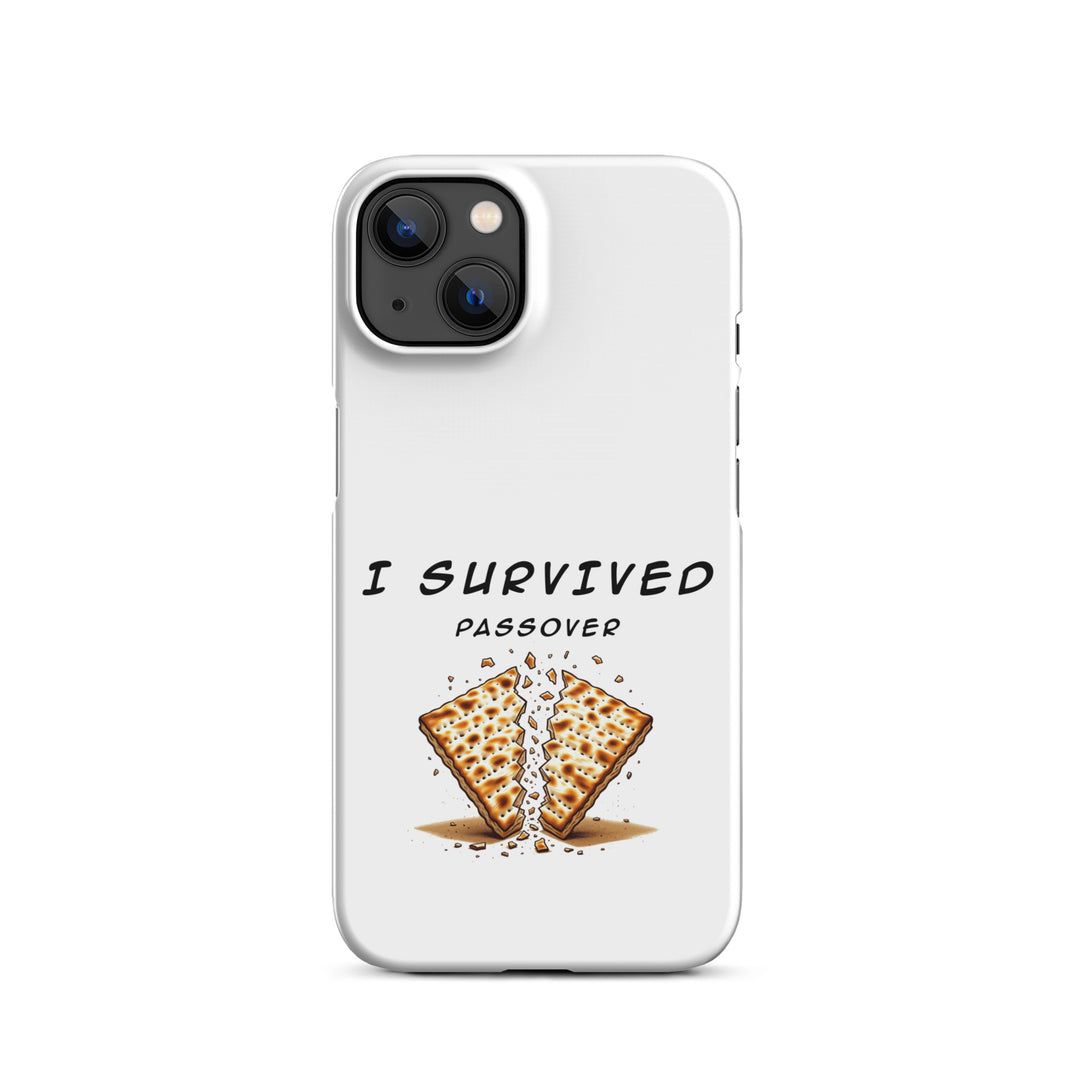 Passover Jewish pride snap phone case for iPhone 13, matte finish - front view