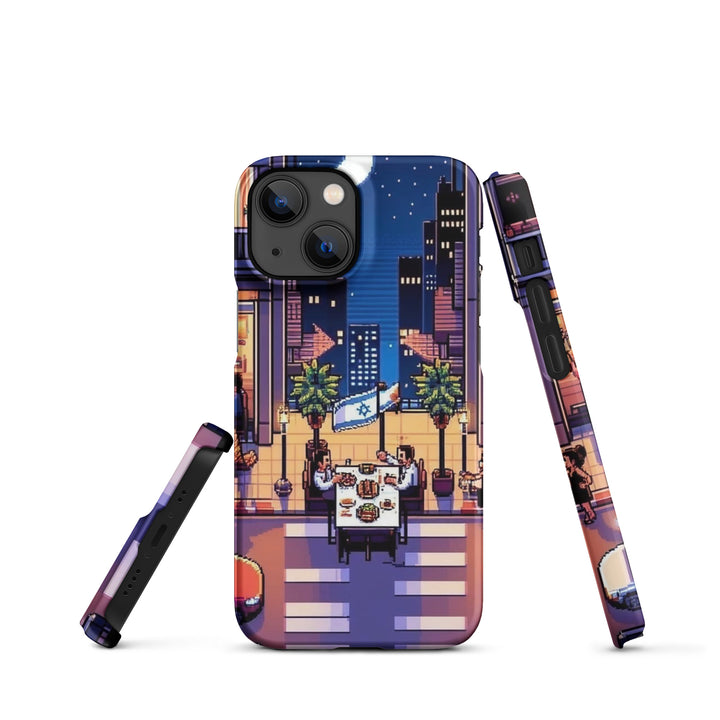 Snap Case for iPhone® | TLV Nightlife 16 Bit