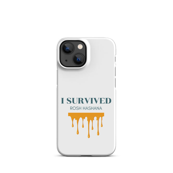 I Survived Rosh HaShana Jewish pride snap case for iphone® in Matte - front view